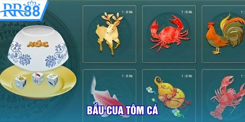 bầu cua tôm cá
