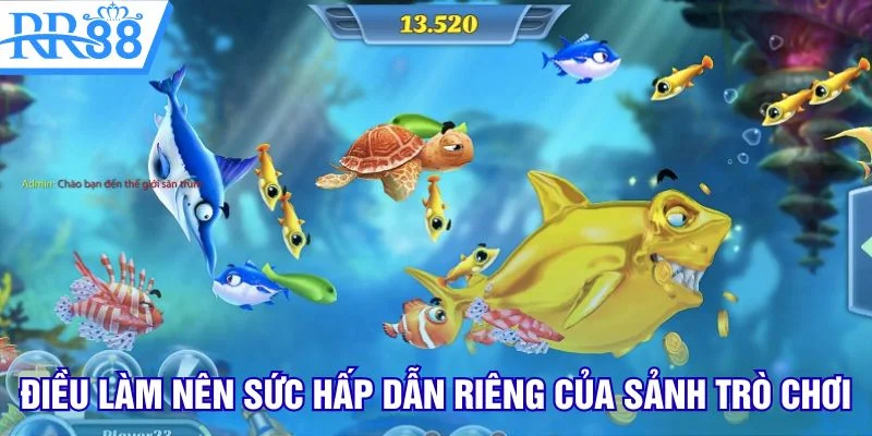 Điều làm nên sức hấp dẫn riêng của sảnh trò chơi