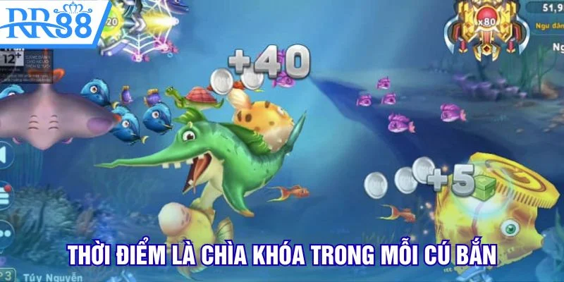 Thời điểm là chìa khóa trong mỗi cú bắn