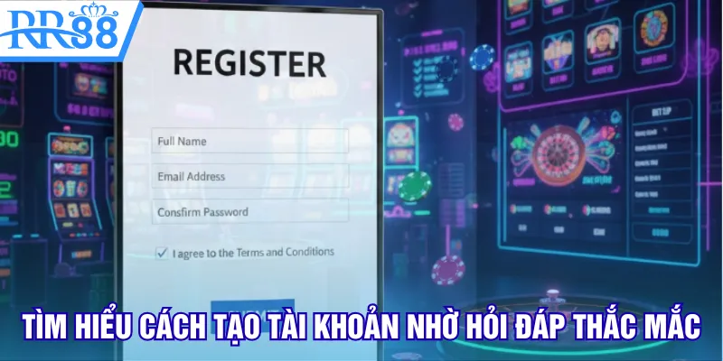 Tìm hiểu cách tạo tài khoản nhờ hỏi đáp thắc mắc